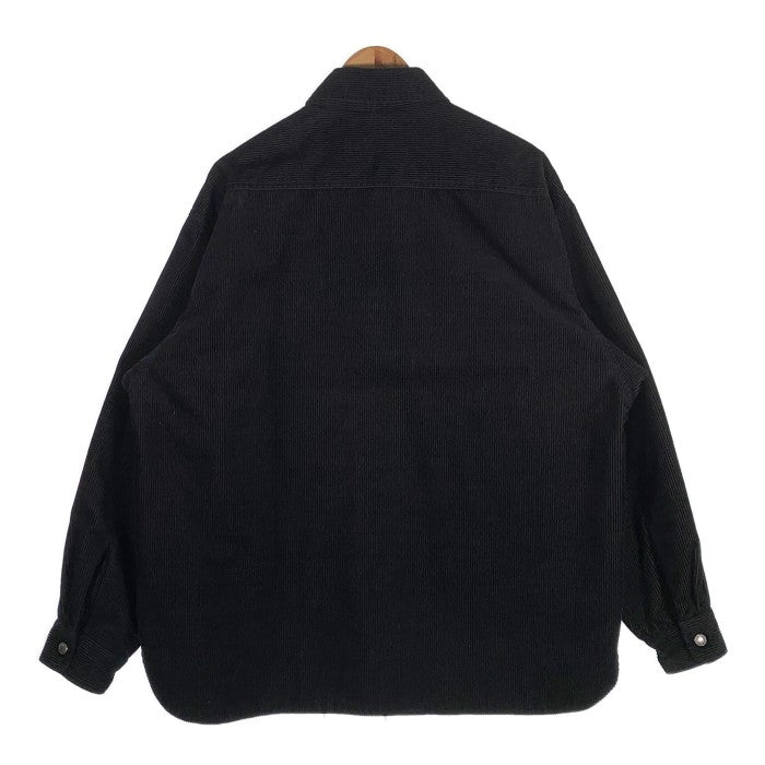 THE NORTH FACE ノースフェイス Corduroy Insulation Shirt Jacket コーデュロイ インシュレーション シャツジャケット パープルレーベル ブラック NY2260N Size L 福生店