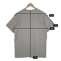 Carhartt W.I.P. カーハート ワークインプログレス S/S CHASE T-SHIRT ロゴ刺繡 Tシャツ グレー Size L 福生店