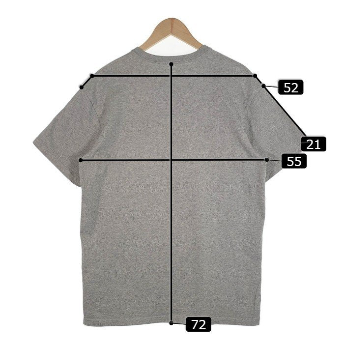 Carhartt W.I.P. カーハート ワークインプログレス S/S CHASE T-SHIRT ロゴ刺繡 Tシャツ グレー Size L 福生店
