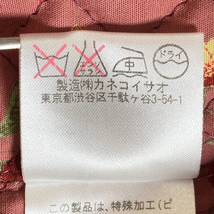 KANEKO ISAO カネコイサオ ピコフリルノーカラーツイードジャケット ピンク sizeF 瑞穂店