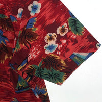 SUPREME シュプリーム 12SS Hawaiian Shirt ハワイアンシャツ レッド 半袖 コットン Size M 福生店