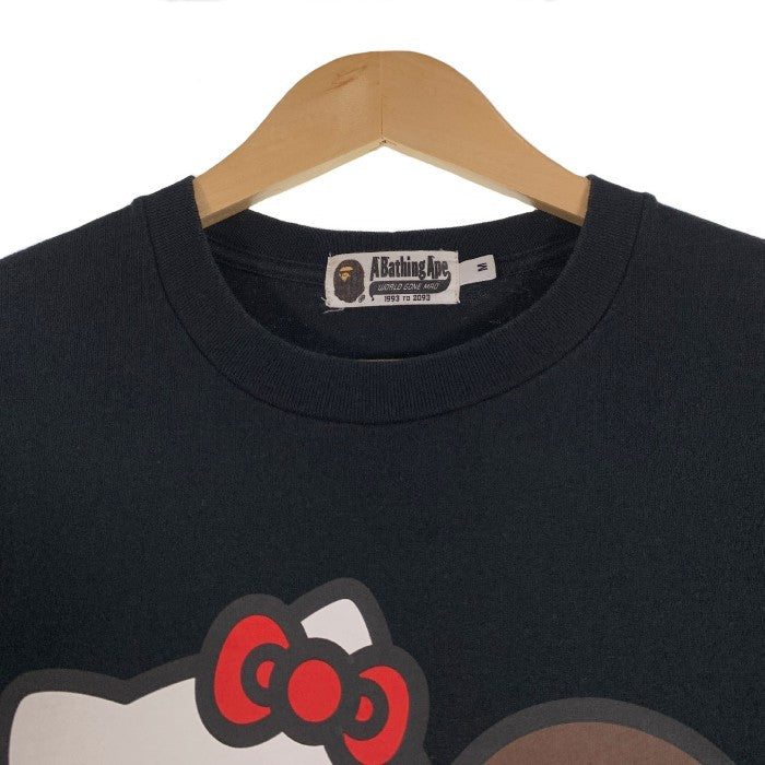 A BATHING APE アベイシングエイプ 2010 HELLO KITTY ハローキティ MILO マイロ Tシャツ ブラック Size M 福生店