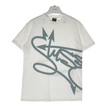 STUSSY ステューシー グラフィック Tシャツ ホワイト sizeM 瑞穂店