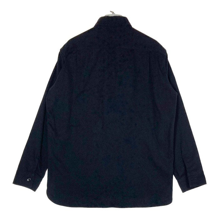 KAVU カブー 19820901  Loop Shirts コットン ツイル シャツ ジャケット ブラック sizeL 瑞穂店