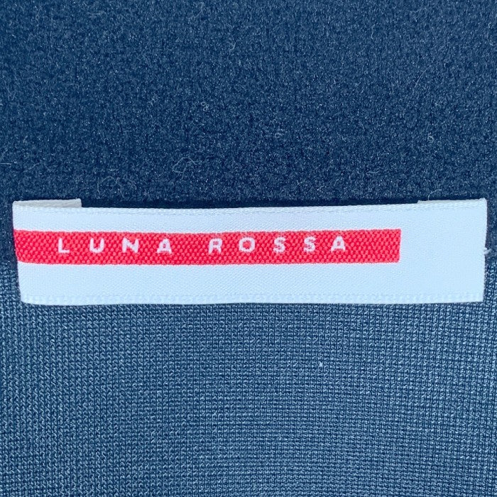LUNA ROSSA ルナロッサ ジップアップ フリースジャケット ブラック プラダスポーツ LJ80D E36 Size M 福生店