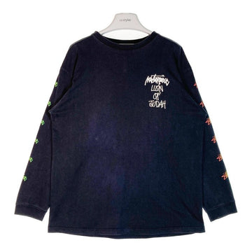 STUSSY MASTERPIECE ステューシー マスターピース ラスタライオン ロンT ネイビー sizeL 瑞穂店