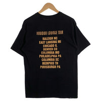 THEE HYSTERIC XXX ジィヒステリックトリプルエックス VOODOO SPIKED TONEGUE ヴゥードゥースパイクドタン プリントTシャツ ブラック Size M 福生店