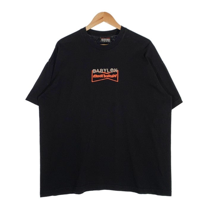 Babylon バビロン x Wasted Youth ウェイステッドユース プリント Tシャツ ブラック Size XL 福生店