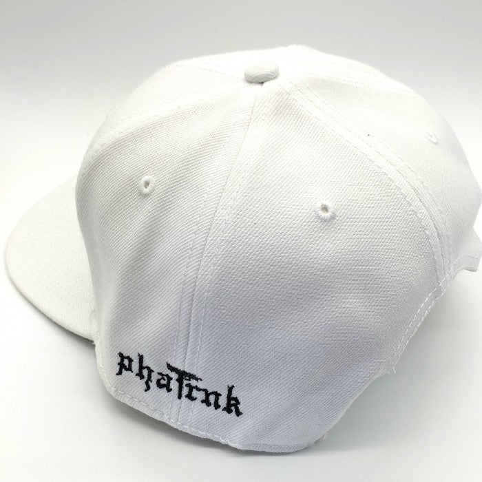 PHATRNK ファットランク 22SS OLD P LOGO FLAT VISOR CAP キャップ ホワイト 福生店