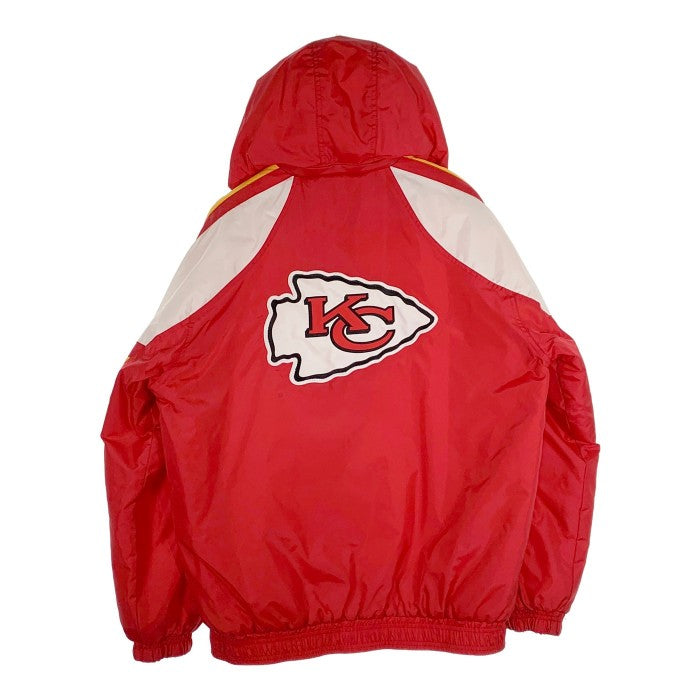 STARTER スターター NFL KANSAS CITY CHIEFS ナイロン 中綿 ジャケット レッド Size XL 福生店