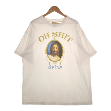 SAINT Mxxxxxx セントマイケル 22AW OH SHIT プリントTシャツ ホワイト Size XXL 福生店