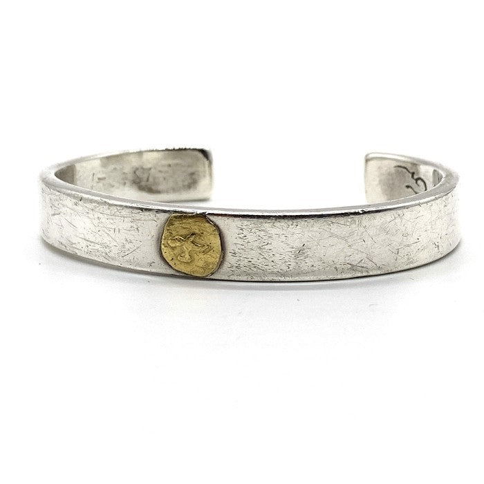 STUDIO T&Y スタジオティーアンドワイ Plain Bangle 10mm Gold Point プレーンバングル イーグル SV950 K24 Size 福生店