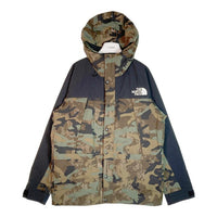 THE NORTH FACE ノースフェイス マウンテンライトジャケット NP62237 ゴアテックス カモフラ カーキ × ブラック sizeL 瑞穂店