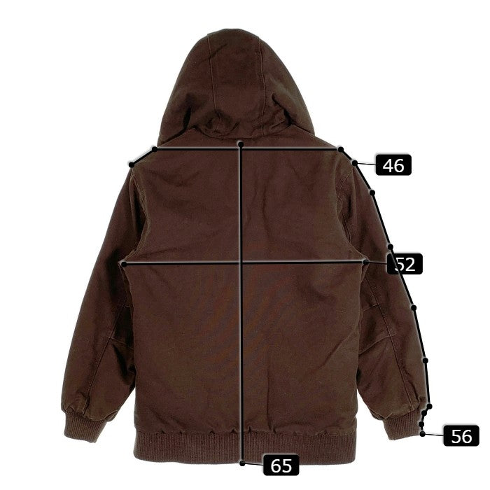 Carhartt カーハート Active Jacket アクティブジャケット ダック地 中綿 ブラウン ユースサイズ Size L(14/16) 福生店