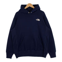 THE NORTH FACE ノースフェイス Back Square Logo Hoodie プリント スウェットパーカー ネイビー NT62040 Size XXL 福生店