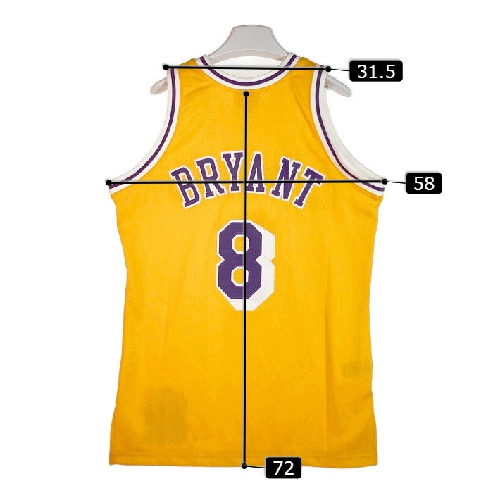 mitchell＆ness ミッチェルアンドネス レイカーズ コービー オーセンティックユニフォーム  イエロー sizeM 瑞穂店