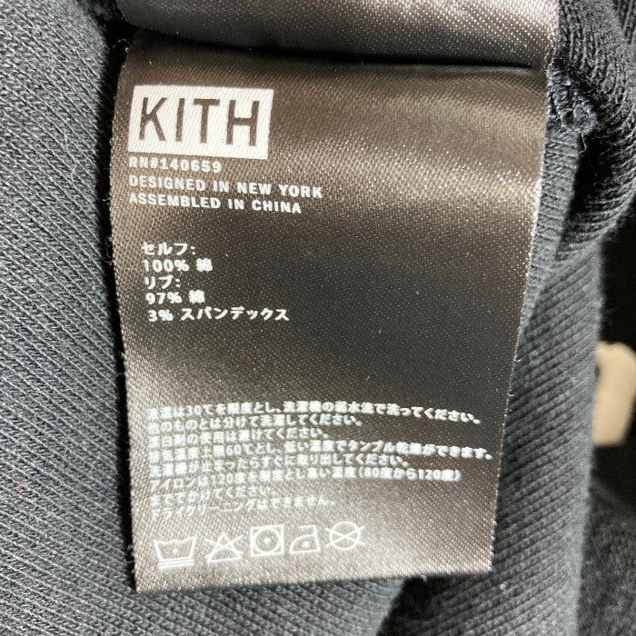 KITH キス Quinn Pocket L/S Tee クインポケット ロングスリーブTシャツ ブラック sizeL 瑞穂店