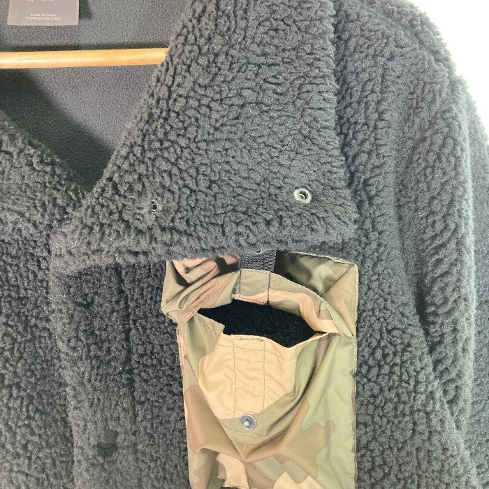 Jack Wolfskin ジャックウルフスキン スナップボタン フリース ジャケット 黒 sizeL 瑞穂店