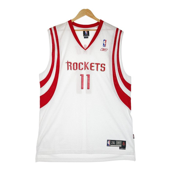 REEBOK リーボック NBA ROCKETS 11 YAO ルーキーズ ユニフォーム ホワイト size2XL 瑞穂店