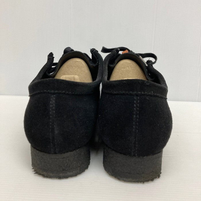 CLARKS クラークス Wallabee ワラビー Black Sde ブラック sizeUK 8・1/2 瑞穂店