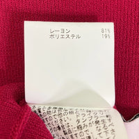 ANAYI アナイ キカアイレットニット ノースリーブ ワンピース  ピンク size36 瑞穂店