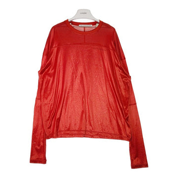 JOHN LAWRENCE SULLIVAN ジョンローレンスサリバン 20SS 5A006-0220-34 SHINY JERSEY LS FOOTBALL TOP フットボールトップ レッド sizeS 瑞穂店