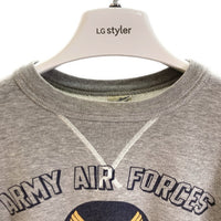 BUZZ RICKSON'S バズリクソンズ ARMY AIR FORCE プリントスウェット グレー sizeS 瑞穂店