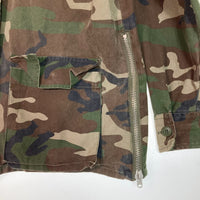 FEAR OF GOD フィア オブ ゴッド AF-18410349 15SS SIDE ZIP CAMO MILITARY JACKET 迷彩柄 サイドジップ ミリタリージャケット グリーン sizeM 瑞穂店