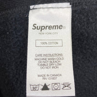 SUPREME シュプリーム 17AW Box Logo Hooded Sweatshirt 蛍光 ボックスロゴ フーデッドスウェットシャツ パーカー ブラック  sizeS 瑞穂店