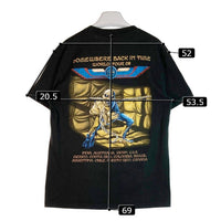 IRON MAIDEN アイアンメイデン ワールドツアー 2008 SOME WAERE BACK IN TIME ブラック sizeL 瑞穂店