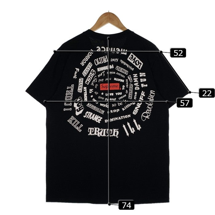 SUPREME シュプリーム 21SS Spiral Tee スパイラル Tシャツ ブラック Size XL 福生店