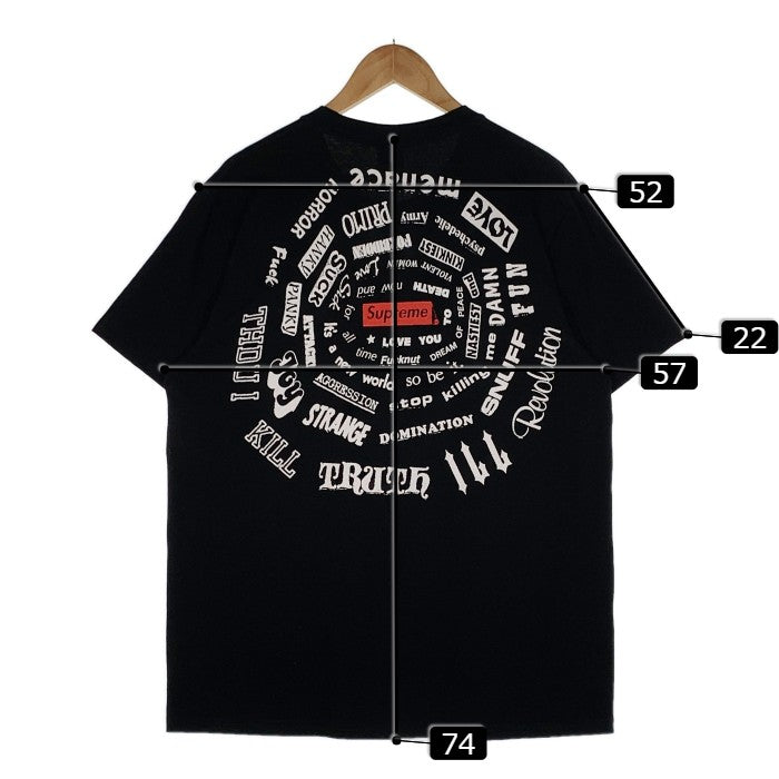 最新作大得価Supreme Spiral Teeスパイラル Tシャツ/カットソー(半袖/袖なし)