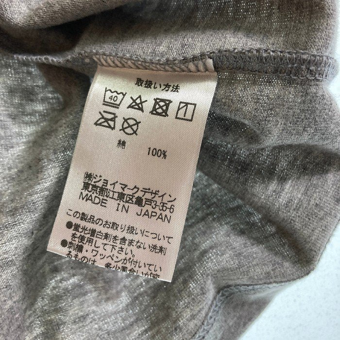 BOAT HOUSE ボートハウス ジョイマークデザイン ショーナンデューク Tシャツ グレー size5 瑞穂店