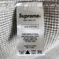 SUPREME シュプリーム 17AW Sleeve Logo Waffle Thermal ヘザーグレー sizeM 瑞穂店