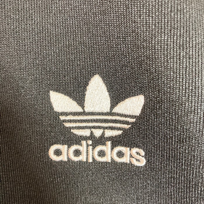 adidas アディダス トラックジャケット セットアップ ブラック sizeトップスL ボトムスO 瑞穂店