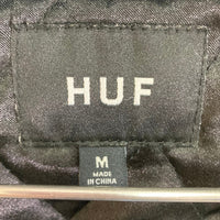 HUF ハフ 23AW HARRISON VARSITY JACKET ハリソンバーシティ ジャケット スタジャン ビックロゴ 刺繍 ブラウン sizeM 瑞穂店