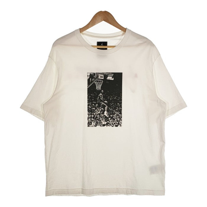 JORDAN ジョーダン 20AW UNION ユニオン MJ UNION TEE マイケルジョーダン フォトプリント Tシャツ ホワイト Size L 福生店