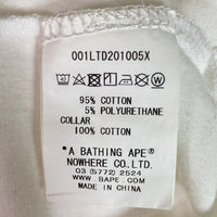 A BATHING APE アベイシングエイプ タイガー 虎 ロンT ホワイト sizeM 瑞穂店